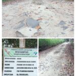 Mahendra Kusuma Kades Kamplas Diduga Korupsi Dana Desa Tahun 2023 Pembuatan Jalan Onderlagh di Dusun 03 Dengan Nilai Anggaran Rp,286.855.000,-