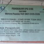 Taryono Pemilik Pangkalan GAS LPG 3Kg Desa Widoro Puyung, Diduga Tetapkan Tarif Melampaui Harga HET Rp.18.000,- Per-Tabung