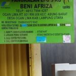Pangkalan Gas LPG 3Kg Milik Bapak BENI AFRIZA Desa Ogan Lima RT/RW 001/006 Kecamatan Abung Barat Diduga Tetapkan Tarif Lebih Dari Harga HET. Rp, 18.000,- Per-Tabung
