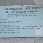 Rahmat Pratama Dinata Pemilik Pangkalan GAS LPG 3Kg Desa Karang Agung, Diduga Tetapkan Tarif Melampaui Harga HET Rp.18.000,- Per-Tabung