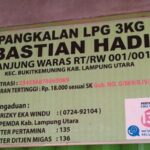 AGEN PT.RIZKI EKA WINDU Diduga Bekerjasama Dengan Pangkalan Gas LPG Milik Bapak Bastian Hadi Menjual Tabung Gas LPG 3kg di Atas Harga Het Rp. 21.000 Per-tabung