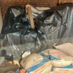 Diduga Rio Aditia Masyrakat Nusa Tunggal Timbun Pupuk Bersubsidi di Belakang Rumah