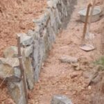 Bangunan Drainase Kampung Negara Tama Kwalitas Asal Jadi Demi Untung Besar