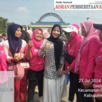 Hj. Ratu Jakiyah Yandri Bakal Calon Bupati Serang Hadiri HUT Desa Sindang Heula Yang ke 45