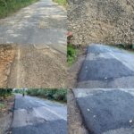 Diduga Proyek Siluman Milik Dinas BMBK Provinsi Lampung di Kerjakan Asal Jadi