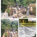 Diduga Pembangunan Jembatan Cinyarindah Desa Cisitu Langgar K3