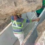 Pemasangan Saluran Beton U-Dhit, Jalan Ki Ajurum Petir – Serang ( Sempu-SP Boru) Diduga Tidak Sesuai Gambar Teknik