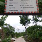 Pembangunan Jalan Rabat Beton Pekon Tribudi Makmur, Jalan Produksi Sukajadi Diduga Dana Material di Korupsi PJ.Peratin dan Kasi Pembangunan