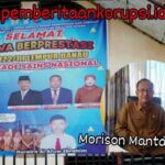 Kepsek Disorot .! Baliho Murison Belum Dicopot