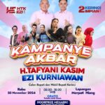 HTK-Ezi Gelar Kampanye Akbar Siang Ini, Ribuan Massa Akan Padati Lapangan Merpati Hiang