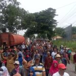 Meminta Keadilan! Kantor DPRD Tulang Bawang di Guduk Masyarakat Tulang Bawang Bersatu