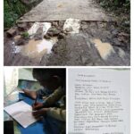 Pembangunan Betonisasi Desa Cisalam Disoal, Warga Tak Terima Lahannya Dirusak Oknum TPK Desa