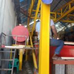 Dinas Kelautan dan Perikanan Provinsi Banten Pekerjaan Lewat Tahun 2024 Masih Dikerjakan dan Para Petukang Pake Alas Sandal Jepit