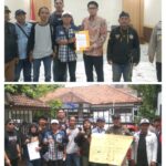 Koalisi Suara Rakyat Banten (KSRB) Gerudug Dinas Pertanian Kota Serang dan Pemkot Serang