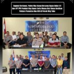 Sepakat Berdamai, Polres Way Kanan Bersama Bapas Kelas II B dan UPT PPA Pemkab Way Kanan Serta Massa Aksi Unras Hentikan Perkara Pencurian Dua ABH di Polsek Way Tuba