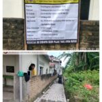 Diduga pemasangan Paving Block Link Cikulur Kurang Pengawasan