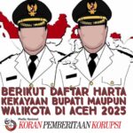 Berikut Daftar Harta Kekayaan Bupati Maupun Walikota di Aceh 2025