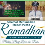 Kepala Desa Suka Maju Kecamatan Abung Tinggi Mengucapkan, Selamat Menunaikan Ibadah Puasa Ramadhan 1446 H