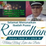 Kepala Desa Tulung Balak Kecamatan Tanjung Raja Hendra Mengucapkan, Selamat Menunaikan Ibadah Puasa Ramadhan 1446 H