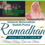 Kepala SMAN 1 Kecamatan Tanjung Raja Nurhapizah., S.Ag.,M.Pd Mengucapkan, Selamat Menunaikan Ibadah Puasa Ramadhan 1446 H