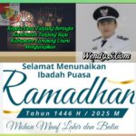 Kepala Desa Tanjung Beringin Kecamatan Tanjung Raja Wendy.,S.Com Mengucapkan, Selamat Menunaikan Ibadah Puasa Ramadhan 1446 H