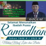 Kepala Desa Sido Mulyo Kecamatan Bukit Kemuning Kanca.AR Mengucapkan, Selamat Menunaikan Ibadah Puasa Ramadhan 1446 H