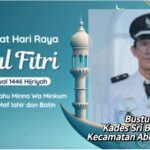 Kepala Desa Sri Bandung Kecamatan Abung Tengah Bustumi Mengucapkan, Selamat Hari Raya Idul Fitri 1446 H