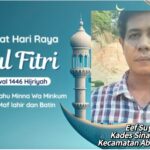 Kepala Desa Sinar Gunung Kecamatan Abung Pekurun Eef Suyanto Mengucapkan, Selamat Hari Raya Idul Fitri 1446 H