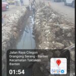 Pekerjaan Pemasangan U-Dhit Jalan Nasional Wilayah 1 Banten, Diduga Bawa Bawa Nama Instansi Kepolisian!