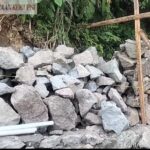 Disinyalir Tembok Penahan Tebing TPT Karodangan Taktakan Asal Jadi!