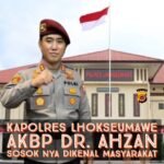 Kapolres Lhokseumawe AKBP DR Ahzan Sosoknya Sangat Dikenal di Masyarakat