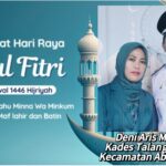 Kepala Desa Talang Jembatan Kecamatan Abung Kunang Deni Aris Munandar Mengucapkan, Selamat Hari Raya Idul Fitri 1446 H