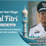 Kepala Desa Bindu Kecamatan Abung Kunang Roly Januarsyah Mengucapkan, Selamat Hari Raya Idul Fitri 1446 H