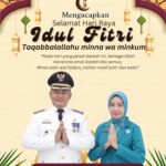 Camat Abung Tengah Kabupaten Lampung Utara Kasim.,S.E.,M.M Mengucapkan, Selamat Hari Raya Idul Fitri 1446 H