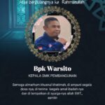 Turut Berduka Cita Atas Meninggalnya Bapak Warsito, Kepala SMK Pembangunan