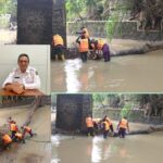 DPUPR Kota Kediri Bersihkan Sungai Kedak di Kelurahan Pojok Usai Hujan Deras