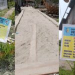 Pj Kades Bagan Dalam: Diributkan Wartawan Langsung Tukar Plang Proyek Baru Ada Apa APBDES nya?