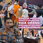 Bongkar Praktik Prostitusi Online, Tiga Orang Diamankan Polres Lhokseumawe