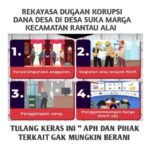 Korupsi Dana Desa Se-Kecamatan Rantau Alai, APH Mandul Diduga Dapat Bagian Uang Haram Buat Makan Anak Istri