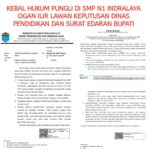 Kepala SMPN 1 Indralaya Kebal Hukum Sudah Hampir Tiga Tahun Lakukan Pungli