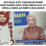 Ratusan Juta Tabungan Murid SDN 06 Indralaya Utara Dibawa Kabur Bendahara, Kepala Sekolah Minta di Ikhlaskan