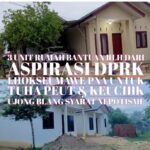 3 Unit Rumah Bantuan RLH Dari Aspirasi DPR Lhokseumawe PNA Untuk Tuha Peut & Keuchik Ujong Blang di Nepotisme
