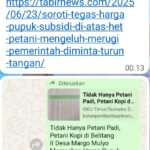 Terkait Beberapa Pemberitaan Pengecer Pupuk Bersubsidi Jual di Atas HET, Ini Respon Distributornya