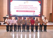 Polda Lampung Gelar Penyuluhan Hukum Tentang UU No. 1 Tahun 2023 KUHP Baru dan Pra Peradilan