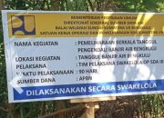 Pekerjaan Pemeliharaan Berkala Tanggul Pengendali Banjir Air Kota Bengkulu dari Balai Sumatra Vll Diduga Melanggar K3