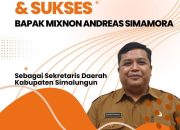 Selamat & Sukses untuk Bapak Mixnon Andreas Simamora
