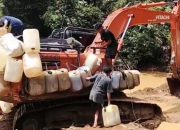 Tambang Emas Ilegal Didesa Muara Kuis Muratara Sumsel Digerebek Tim BPPD