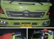 Polda Sumsel Amankan Mobil Truk Pengangkut Batu Bara Ilegal di Jalan Lintas Sumatra
