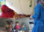 Novianti Seorang IRT Kesiram Air Rebusan Nasi Mendidih, Dia Sedih Nasib 7 Anaknya yang Masih Kecil, Karna Tidak Bisa Kerja Lagi