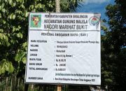 Dugaan Ketidaksesuaian Pengerjaan Fisik Proyek Dana Desa di Nagori Marihat Bukit